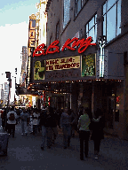Center right is the B. B. King Club on 42nd Street.