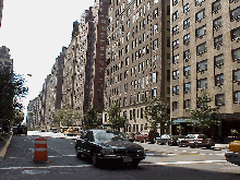 To the right is a picture of one of the nicest residential neighborhoods  in Manhattan - Sutton Place.  Every door is opened by a uniformed doorman here.