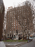 Top left picture is the Hotel Empire across the street from the Lincoln Center.