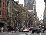 Top right photo you see the homes off Columbus Avenue in the W. 70's.  It's not unusual to find out your neighbor is a Broadway star or a famous reporter.