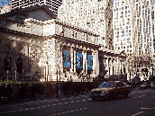 The East Side also has the largest library too. Center right you see the New York Public Library on 5th Avenue in Midtown.