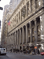 There isn't a word elegant enough to describe The Regent Wall Street Hotel. (picture of the Regent Wall Street Hotel top left). This Greek Revival building opened in 1842 as The Merchant Exchange. It's worth a trip to NYC just to tour this hotel.