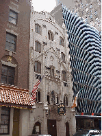 Center right picture is Moran's Restaurant at 103 Washington Street. This once was St. George Chapel. A truly lovely downtown NYC restaurant.