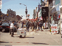 Today you'll find a large Hispanic – Puerto Rican and Dominican population. The Jewish market on nearby Orchard Street is still around although drastically changed in the last few years.