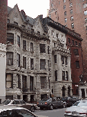 Center right picture you see the beautiful old homes that line the streets on Manhattan's Upper West Side near Riverside Park.