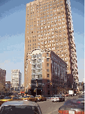 Top right picture you see the Tribeca Grand Hotel.  There aren't many hotels in Tribeca so when this one opened a few years ago, it was a big deal.