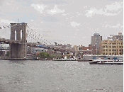 Center right picture you see the Brooklyn Bridge and in the distance you see Brooklyn Heights.