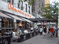 Center right picture you see Artie's Delicatessen between Broadway and 83rd and 84th Streets. This is a great place to take the family for a pastrami sandwich that will rival the Carnegie Deli, at inexpensive prices.