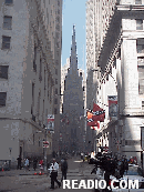Top right photo you see Trinity Church as seen from Wall Street. It seems like a miracle this Episcopal Church still stands. Built in 1846 Trinity Church once stood in the shadows of the WTC.