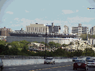 Okay, so it's not in Harlem, but Yankee Stadium is a neighbor! Top right you see a picture taken in Harlem of Yankee Stadium right across the Harlem River in the Bronx.
