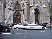 Bottom right picture see a stretch in front of St. Patrick's Cathedral. Fall is the perfect time for good people watching too!