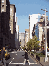 Top right photo you see Park Avenue with the Met Life Building in the far distance.