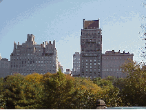 Center right picture is the view east near the Zoo in Central Park. Central Park isn't all about pretty views however. You can go skating, hiking, rowing, jogging, biking, and enjoy many other activities.