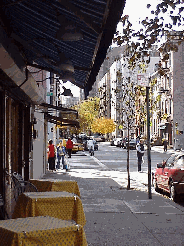 Top right picture you see the corner of MacDougal Street and Houston. Once you cross Houston you're in Soho.