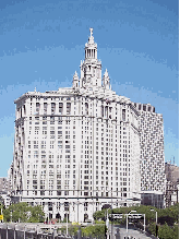 Top right picture you see the Municipal Building. This beautiful 40 story building is one example of the wonderful architecture of NYC. The Municipal Building's limestone base is distinguished by a Neoclassical colonnade.