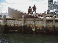 Center right picture you see the Merchant Marines Memorial at Battery Park. From this spot you can gaze out on the Statue of Liberty.