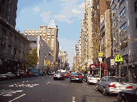 Center right picture you see Madison Avenue in the 70's. It's hard to imagine how he held on to all of that money living in this shopping area!