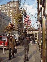 Top right you see the Carlyle Lounge of the Carlyle Hotel.  The Carlyle Lounge is where famous singers frequently perform.