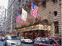 Bottom right picture you see the corner of Fifth Avenue and the St. Regis Hotel. This is one of the most elegant hotels in New York City. Prices are lower than they have been in many years for NYC Hotels.