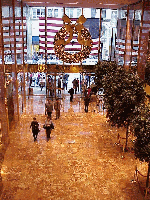 Speaking of gorgeous, check out the pink marble in the lobby of Trump Tower on Fifth Avenue. This place is just filled with great stores and plenty of eye candy for window shoppers.