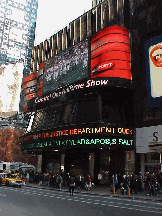 Top right picture you see ABC Studios on Broadway in Times Square.  You will want to stop and take a look inside the windows.