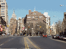 Greenwich Village is one of the last real neighborhoods of New York City. The atmosphere is much like that of a small town. Center right picture you see Cooper Union in the center of the picture and the Empire State Building to the far left.
