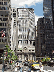 Top right picture you see Park Avenue and the Met Life Building. To the center of the photo you see Grand Central Station.