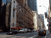 Center right picture is Carnegie Hall at 156 West 57th Street.  To the left of this prestigious concert venue is the famous Russian Tea Room.