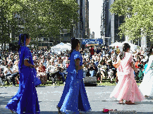 Pretty girls dancing