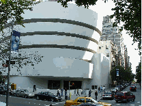 Guggenheim Museum on Fifth Avenue and Museum Mile