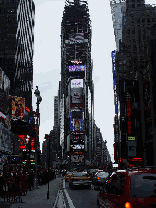 Times Square in the evening