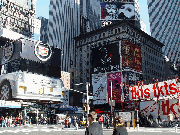 Times Square and Broadway
