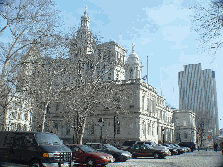 City Hall where Mayor Mike Bloomberg works
