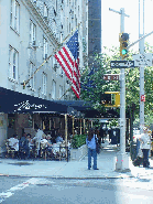 Melrose Café at the Stanhope Hotel on Fifth Avenue across from the Met Museum