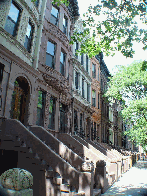 Brownstones in Harlem