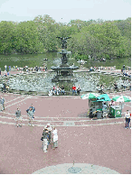 Bethesda Fountain in Central Park
