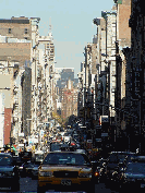 Broadway in Lower Manhattan near Noho