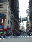 Second photo you see the corner of Seventh Avenue and 32nd Street