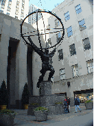 Atlas at Rockefeller Center on 5th Avenue