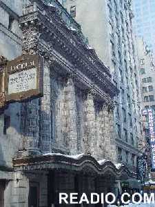 Pictures of the New York City Lyceum Theatre - Click photo to see the Readio NYC Broadway Theatres Pictures Index.