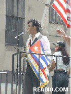 Julio Sabala Cuban Parade New York City May 4th 2003