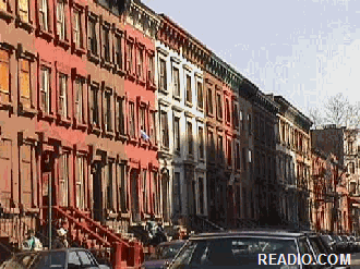 Photo of the beautiful Harlem Brownstones and Harlem Rowhouses in Harlem NYC.