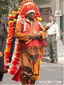 Photos of Native American Indian Parade Pictures in New York City