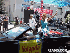 Yolanda Vega Pictures of the New York City Puerto Rican Day Parade in Manhattan New York City 2001.