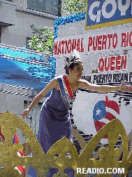 Queen Pictures of the New York City Puerto Rican Day Parade in Manhattan New York City 2001.