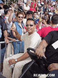 George Lamond Pictures of the New York City Puerto Rican Day Parade in Manhattan New York City 2001.