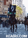 POW Flag Pictures of 2001 Veterans Day Parade in New York City Fifth Avenue.