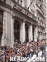 American Express Building 2000 New York Yankees Parade Photos of the Ticker Tape Parade on Broadway Manhattan.
