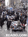 Mr. & Mrs.Yogi Berra 2000 New York Yankees Parade Photos of the Ticker Tape Parade on Broadway Manhattan.